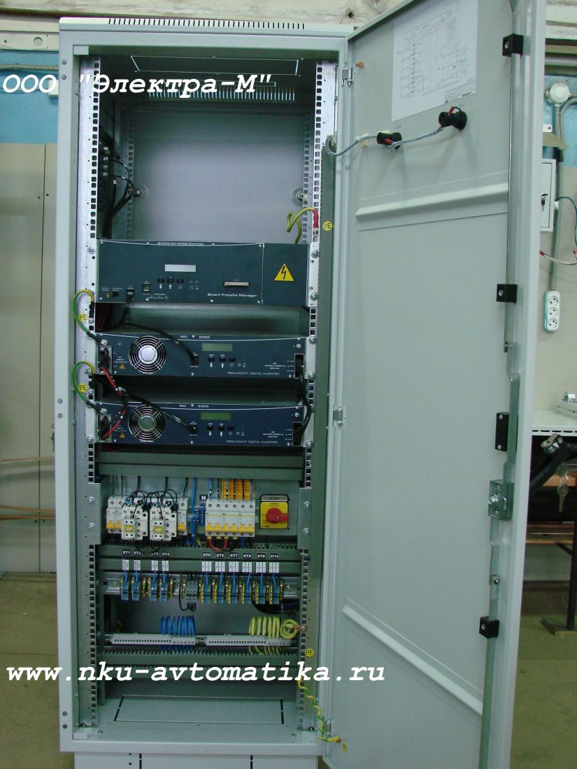 Инверторная установка 2х3000ВТ с АВР и электронным байпасом
